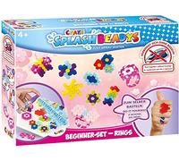 Craze Splash BEADYS Kit de perles à coudre pour enfants avec perles d'eau Kit de bricolage sans repassage pour fabriquer soi-même des anneaux S