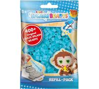 CRAZE SPLASH BEADYS Recharge de perles à coller Perle enfant BLEU CLAIR Perles à repasser sans repassage 11669