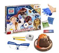 CRAZE WAS IST WAS Calendrier de l'Avent scientifique 2025 pour enfants - Calendrier de l'Avent jouet avec expériences pour enfants, calendrier de Noël pour filles et garçons à partir de 8 ans