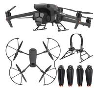 Craznick Hélices Mavic 3 Pro : avec lames de protection d'hélice - Extensions pliables pour drone DJI Mavic 3 Pro, Mavic 3 Pro Cine, Mavic 3, Mavic 3 Cine, Mavic 3 Classic Drone