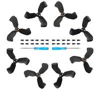 Craznick Hélices pour DJI Neo 2 - Accessoires Drone Hélices de Remplacement Rapide Pales de Rechange Ailes à Bruit Faible pour Drones DJI Neo 2 Tournevis et Vis Exclusifs 8 Pcs