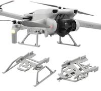 Craznick Kit de protection pliable pour drone Mini 3/3 Pro - Extension à libération rapide - Accessoires pour DJI Mini 3/3 Pro