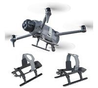 Craznick Mavic 4 Pro Train d'atterrissage - Pieds d'atterrissage Pliables Support Extensible en Hauteur kit de Protection Pieds d'extension à dégagement Rapide pour Accessoires Drone DJI Mavic 4 Pro