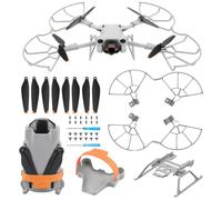 Craznick Mini 3 Pro Hélices - protections de pales support d'hélice stabilisateur pieds de train d'atterrissage pieds d'extension pliables kit de protection pour DJI Mini 3/3 Pro drone