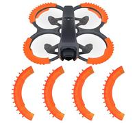 Craznick Protecteur D'hélice pour Avata 2 - Protection Bumper Anticollision Protecteur Props Anneau Antichoc pour DJI Avata 2 Accessoires Orange