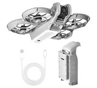 Craznick Train D'atterrissage pour DJI Neo - Étui protection batterie avec lumières LED rechargeables support de jambe étendu en hauteur pour accessoires DJI Neo