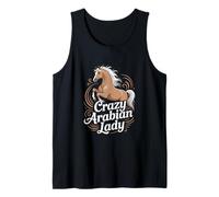 Crazy Arabian Lady Arabian Horse équestre Débardeur