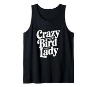 Crazy Bird Lady Amoureuse d'observation des Oiseaux Débardeur