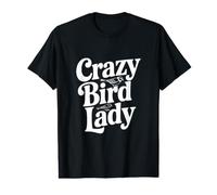 Crazy Bird Lady Amoureuse d'observation des Oiseaux T-Shirt Graphique avec Valeur