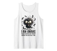 Crazy Black Crow Je suis éveillé, Veuillez Respecter ma Vie privée Débardeur