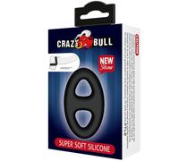 Crazy bull - bague double en silicone super douce