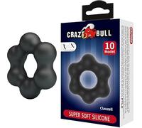 Crazy Bull Clauzell Anneau pénien Black 6 cm