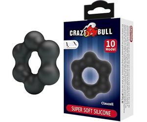 Crazy Bull Clauzell Anneau pénien Black 6 cm