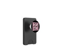 Crazy Cat Lady Chat Perse Fille Chat Maman Rose Coquette Bow PopSockets PopWallet pour MagSafe