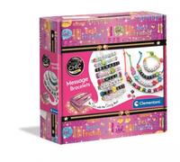 Clementoni - Kit de fabrication de bracelets à message Crazy Chic (18640)