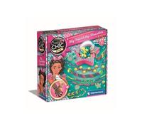 Clementoni Coffret création de bracelets d'amitié Crazy Chic - Perles et fils - Dès 7 ans