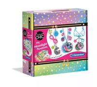 Jeu De Création De Bijoux - Clementoni - Crazy Chic Kolorowe Medaliony - Multicolore - Pour Fille - 6 Ans