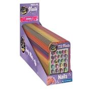 Crazy Chic Ongles autocollants pour enfants Clementoni