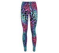 CRAZY CHICK® Legging Legging skinny pour fille Imprimé léopard - - 11-12 ans