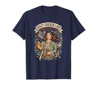 Crazy Chicken Lady and Proud Backyard Chicken Voltry Farmer T-Shirt
