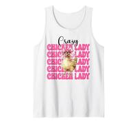 Crazy Chicken Lady Chicken Farm Farmer Chicken Girl Girl Mom Débardeur