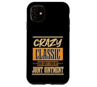 Crazy Classic Funny Grandparents Day Humour Retirement Coque pour iPhone 11