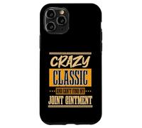 Crazy Classic Funny Grandparents Day Humour Retirement Coque pour iPhone 11 Pro