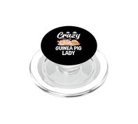 Crazy Cochon d'Inde pour Femme PopSockets PopGrip pour MagSafe