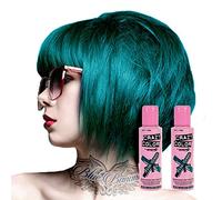 Crazy Color Coloration Semi-Permanente 100ml (Pine Green / Vert Pin) - Pack de 2