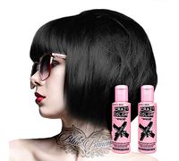 Crazy Color Coloration Semi-Permanente Couleur Vibrante 100ml (Noir)