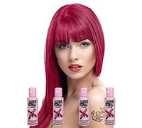 Crazy Color Couleur/ Dye de cheveux semi-permanent 4x100ml Rouge