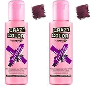 Crazy Color CRC026 Coloration Permanente Bordeaux - 100ml (Lot de 2)