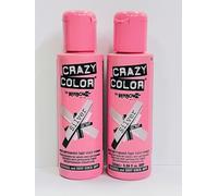 Crazy Color Official Semi-Permanent Hair Dye 100ml (Peacock Blue)
