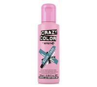 Crazy Color Vibrant Blue Jade Teinture semi-permanente pour cheveux Formule végétalienne revitalisante et huile hautement pigmentée Sans javel ni ammoniaque 100 ml