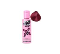 Crazy Colour Semi Permanent Hair Dye By Renbow Burgundy No.61 (100ml) Box of 4