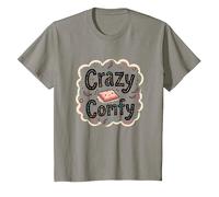 Crazy Comfy Freak in The Sheets Cozy Bedtime Humour T-Shirt, Enfant, Ardoise, 12 Ans