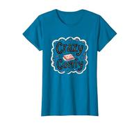 Crazy Comfy Freak in The Sheets Cozy Bedtime Humour T-Shirt, Femme, Saphir, XXL