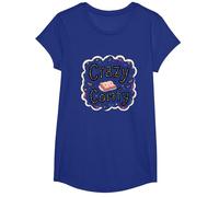 Crazy Comfy Freak in The Sheets Cozy Bedtime Humour T-Shirt, Fille, Bleu Royal, L