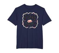 Crazy Comfy Freak in The Sheets Cozy Bedtime Humour T-Shirt, Homme Grandes Tailles, Bleu Marine, 3X Tall