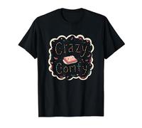 Crazy Comfy Freak in The Sheets Cozy Bedtime Humour T-Shirt, Homme, Noir, S
