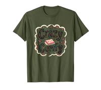 Crazy Comfy Freak in The Sheets Cozy Bedtime Humour T-Shirt, Homme, Olive, XXL