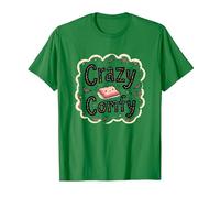 Crazy Comfy Freak in The Sheets Cozy Bedtime Humour T-Shirt, Homme, Vert Kelly, XXL