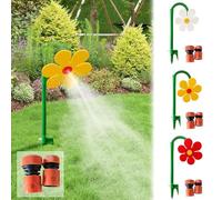 Crazy Daisy Sprinkler, 360° Tourniquet Arrosage Jardin, Marguerite Arroseur Rotatif Arrosage Pelouse, avec De Connecteur De Tuyau d'eau, pour La Pelouse Et Le Jardin Systeme Arrosage Automatique (A)