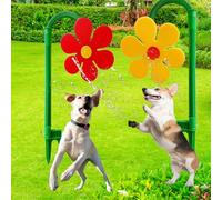 Crazy Daisy Sprinkler, Crazy Funny Sun Flower Dancing Daisy Lawn Sprinkler, Fun Irrigation Tool for Yard Watering Dogs Kids Playing(2c)