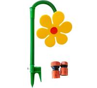 Crazy Daisy Water Sprinkler, Crazy Dancing Daisy Sprinkler, 360° Rotating Flower Water Spray, Garden Irrigation Tool for Yard Watering (Yellow)