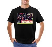 Crazy Eric Cantona Kung-Fu Kicks Fan RetroPremier League T-Shirt Tees Summer Top Sublime t Shirt Black t-Shirts for Men Black XL