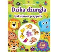 Crazy Eyes Wild Jungle Sticker Adventures - Collective Works (Bücher mit Aufklebern auf Polnisch)
