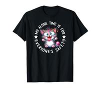 Crazy Funny Cat My Alone Time est pour la sécurité de Tous T-Shirt