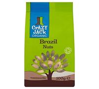 Crazy Jack Brazil Prise Folle Organique 100G De Noix - Paquet de 2