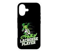 Crazy Lacrosse Joueur Lacrosse Coque pour iPhone 17